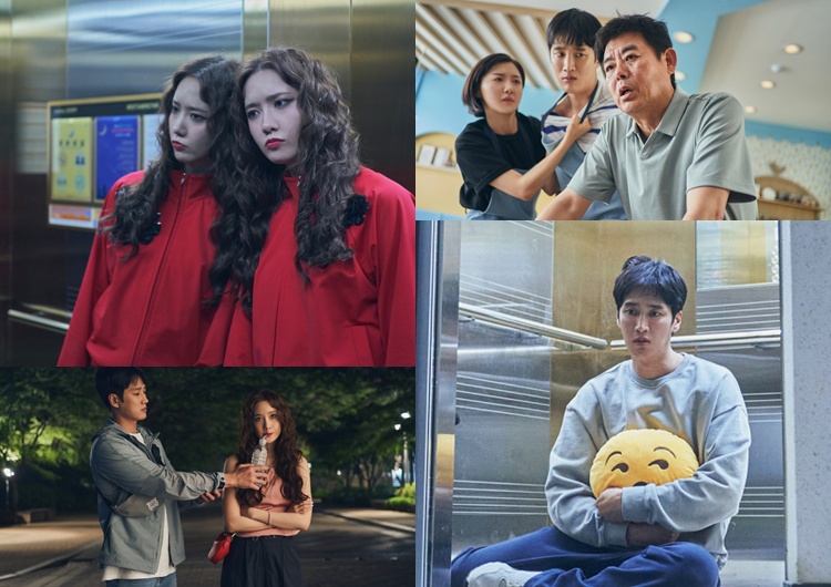 호연을 펼친 배우들. (위 왼쪽부터 시계방향으로) 임윤아·주현영·안보현·성동일. / CJ ENM