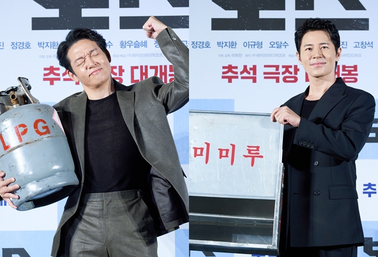 박지환(왼쪽)과 이규형도 함께한다. / 하이브미디어코프
