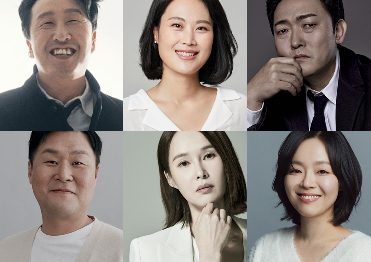 충무로 대표 신스틸러 배우들도 만날수 있다. (위 왼쪽부터 시계방향으로) 현봉식·김재화·이준혁·이상희·백주희·윤경호. / 부산국제영화제