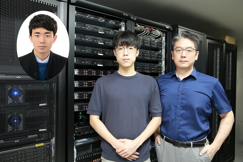 한국과학기술원(KAIST)은 전산학부 김민수 교수 연구팀이 관계형 DB와 그래프 DB를 완전 통합한 ‘키마이라(Chimera)’를 개발했다고 8일 밝혔다. (왼쪽부터) 이번 연구를 진행한 박정호 그래파이 엔지니어, 이건호 박사과정, 김민수 교수./ KAIST