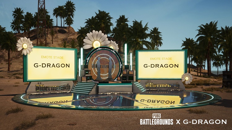 크래프톤이 ‘PUBG: 배틀그라운드’에 글로벌 아티스트 G-DRAGON(지드래곤) 콜라보 콘텐츠를 선보였다고 11일 밝혔다. / 크래프톤