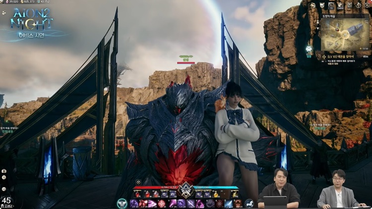 엔씨소프트는 지난 11일 라이브 방송에서 신작 MMORPG(다중접속역할수행게임) ‘아이온2’를 지스타 출품작으로 밝혔다. / ‘아이온2’ 라이브 방송