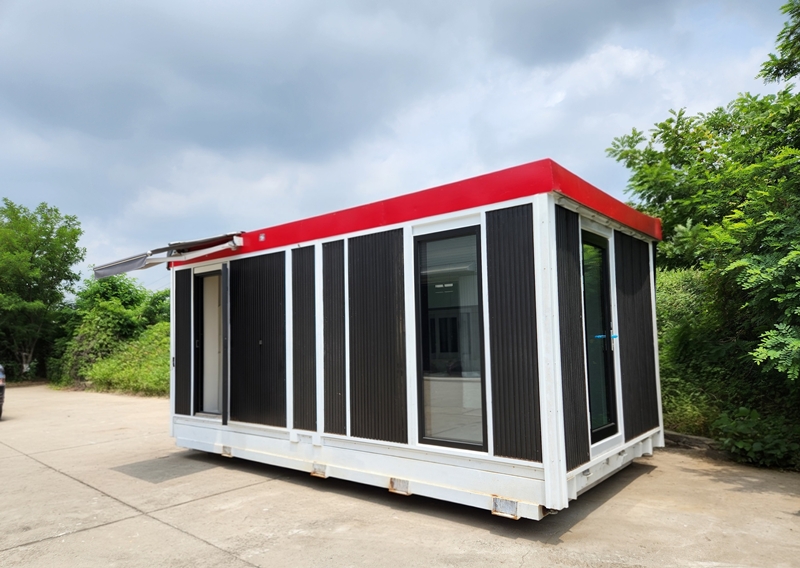  ‘한국건설기술연구원(건설연)’이 개발한  ‘접이식 모듈러 시스템(Foldable Modular System)’./ 한국건설기술연구원