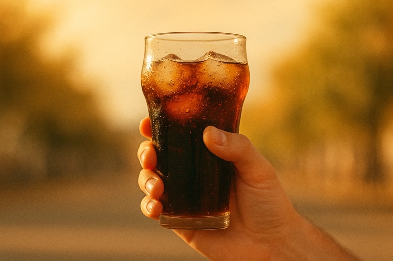 기후변화로 인한 더위는 비만과 함께 ‘당뇨’ 등 질환도 부를 위험이 크다. 특히 가당 음료수가 당 섭취를 높이는 가장 큰 원인으로 지목됐다. 소비자들은 1°C 기온 상승당 음료수를 통해 약 0.73g의 설탕을 더 먹었다./ 생성형 AI로 제작한 이미지