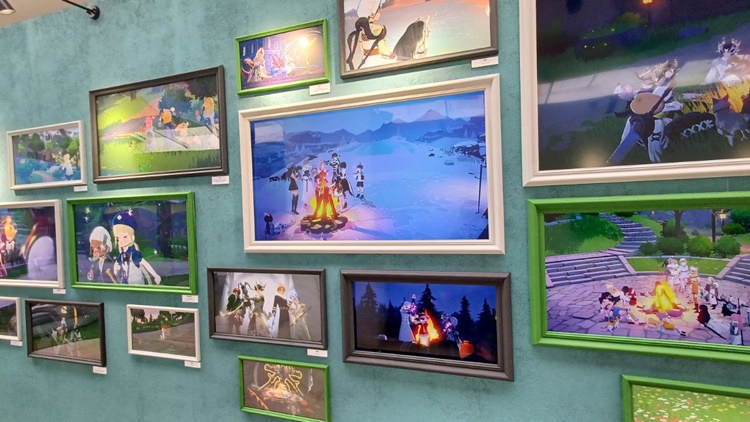 넥슨은 오는 30일까지 성수 비컨 스튜디오에서 ‘마비노기 모바일’의 첫 오프라인 팝업 전시 ‘모험가의 기록 전’을 진행한다. / 조윤찬 기자