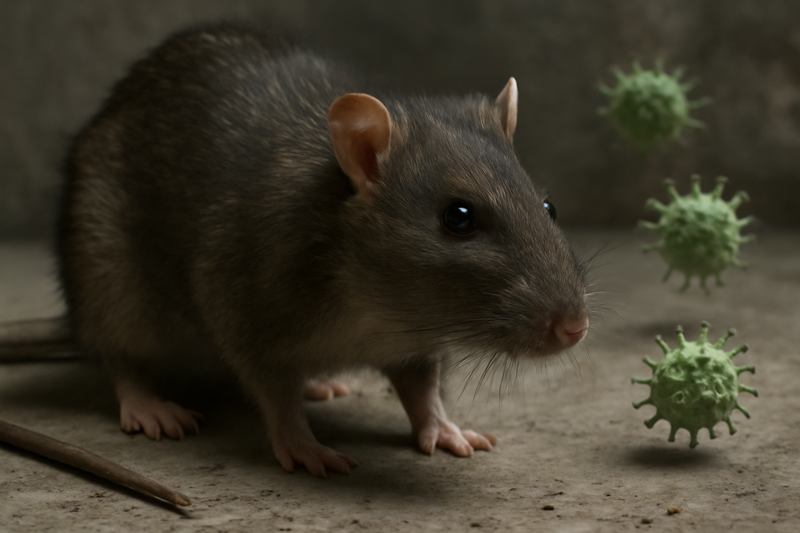 쥐 개체수의 급증은 곧 위생 문제 유발로 이어진다. 특히 위험한 것은 쥐를 매개체로 한 질병 확산이다. 도심 지역에서 쥐는 주로 하수구, 지하시설 등 비위생적인 환경에 살고 있다. 때문에 여러 기생충과 박테리아, 바이러스를 몸에 보유하고 있다./ 생성형 AI로 제작한 이미지