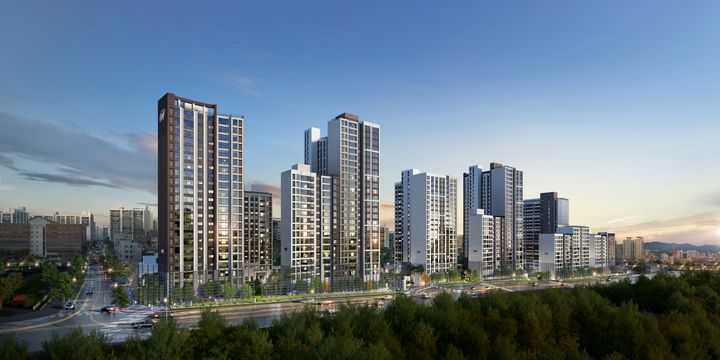 현대건설 ‘힐스테이트 이수역센트럴’ 투시도. / 현대건설 