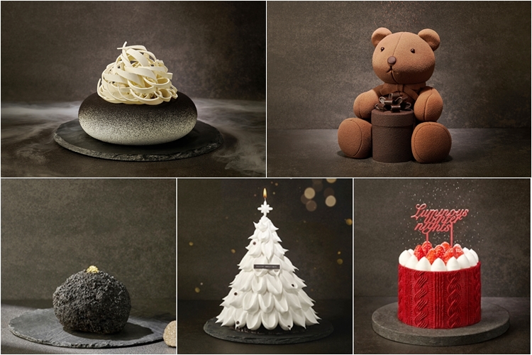 서울신라호텔이 연말 및 크리스마스를 맞아 한정판 홀리데이 스페셜 케이크를 선보인다. / 호텔신라