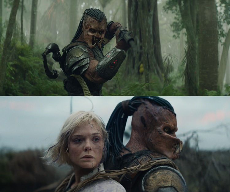 댄 트라첸버그 감독이 프레데터 덱(위)과 휴머노이드 티아 캐릭터 디자인 과정을 전했다. / 월트디즈니 컴퍼니 코리아