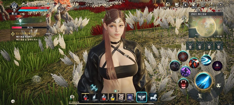 20일 오전 모바일인덱스에 따르면 ‘아이온2’는 국내 애플 앱스토어 전체 게임 매출 5위를 기록했다. / ‘아이온2’ 게임 화면