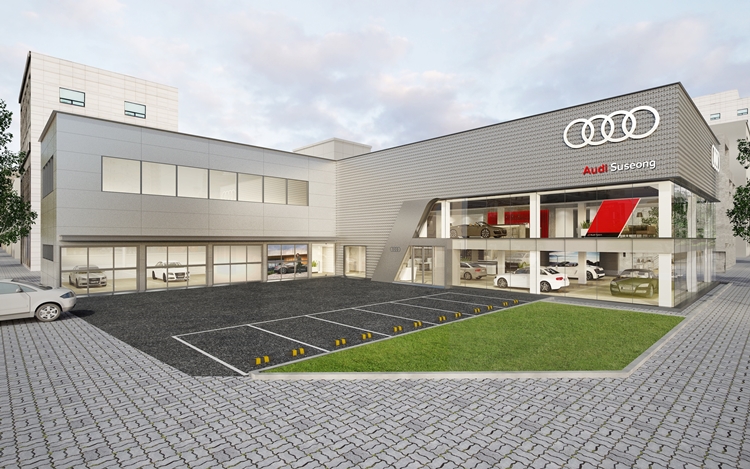 아우디 코리아와 공식 딜러사 아이언오토는 대구 수성구에 아우디 수성 서비스센터를 리뉴얼 오픈했다. / 아우디 코리아