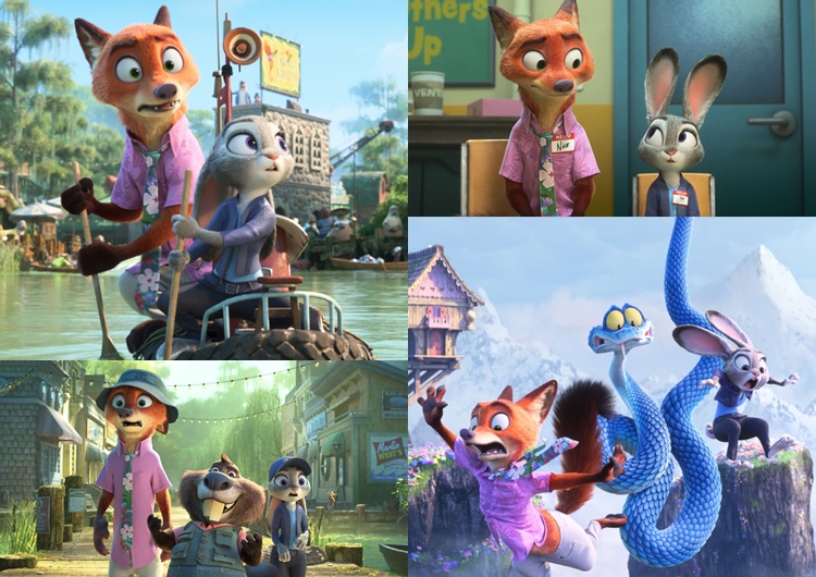 여전히 사랑스러운 주디, 닉뿐 아니라 뱀 게리 등 다채로운 캐릭터의 향연이 펼쳐진다. / 월트디즈니 컴퍼니 코리아