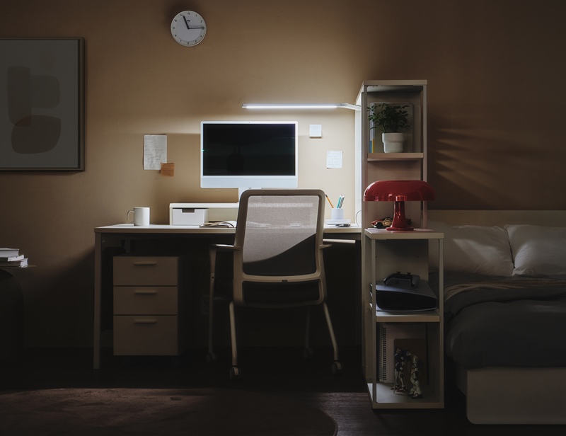 ㈜한샘은 겨울방학 수요에 맞춰 초등과 중·고등으로 나눠 학습 집중력을 높일 수 있는 공부방 책상 선택 팁을 제안했다. 사진은 한샘 학생방 조이A / 한샘 