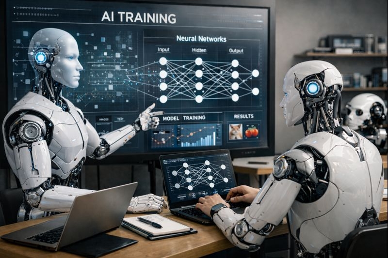 한국과학기술원(KAIST)은 전기및전자공학부 김준모 교수 연구팀이 인간의 선호를  효과적으로 반영한 강화학습 프레임워크 ‘TVKD(Teacher Value-based Knowledge Distillation)’를 개발했다고 17일 밝혔다./ 생성형 AI로 제작한 이미지