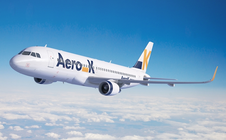 에어로케이항공이 지난해 국제선 노선에서 150만명 이상의 승객을 수송했다. / 에어로케이항공