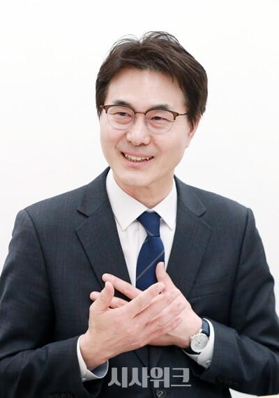 그는 주요 공약으로 ‘미사리 국가정원’ 및 ‘제2의 판교’ 조성을 언급했다. 이재명 대통령의 하남 공약이기도 한 만큼, 본인이 직접 챙기겠다는 의지다. / 사진=김현수 기자 