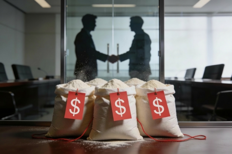 삼양사는 식품과 화학사업을 영위하고 있는 곳으로, 주력 제품인 설탕과 밀가루 가격 담합 의혹을 받고 있다. / 생성형AI로 제작한 이미지