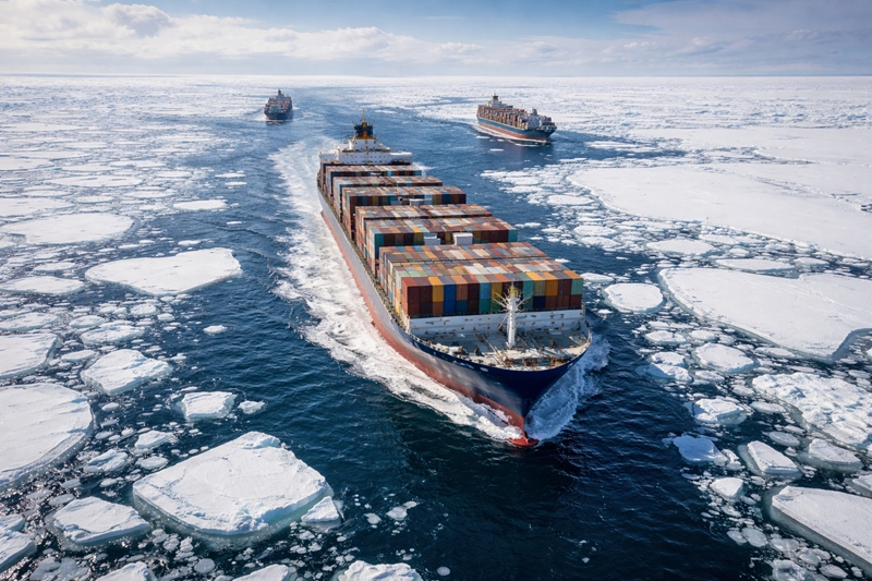 극지연구소(KOPRI)는 부산항만공사, 한국해양수산개발원, 선박해양플랜트연구소와 함께 친환경 북극항로 시대를 대비하기 위한 업무 협의체를 구성했다고 10일 밝혔다./ 생성형 AI로 제작한 이미지