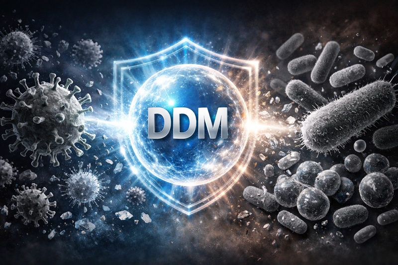 한국생명공학연구원(생명연) 감염병연구센터는 류충민·서휘원 박사 연구팀이 기존에 의약품 성분으로 사용된 물질을 활용, 선천면역을 선제적으로 활성화하는 신개념 감염 예방 전략을 제시했다고 11일 밝혔다./ 생성형 AI로 제작한 이미지