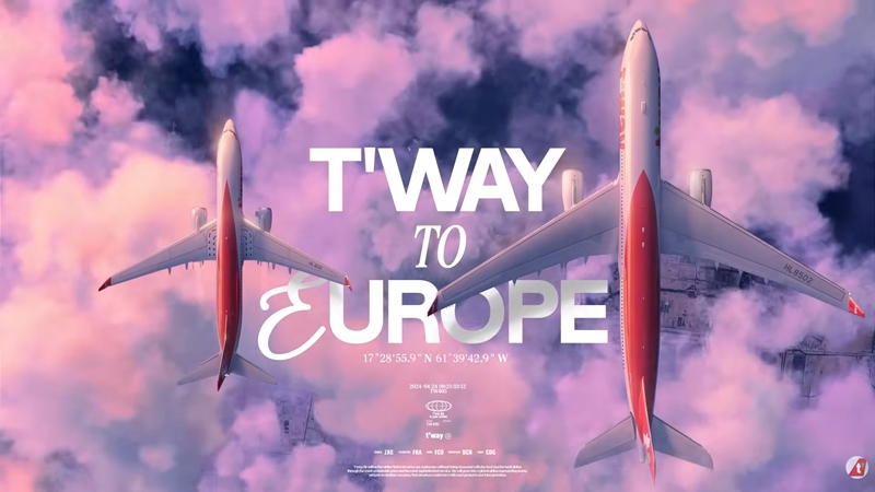 티웨이항공이 대형기를 도입한 후 유럽과 미주로 노선 확장에 성공하면서 여객 수와 매출이 성장세를 기록했다. / 티웨이항공