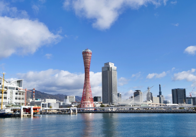 에어로케이가 취항한 청주~고베 노선의 예약률이 80%를 넘어섰다. 사진은 고베 도시 전경. / 에어로케이