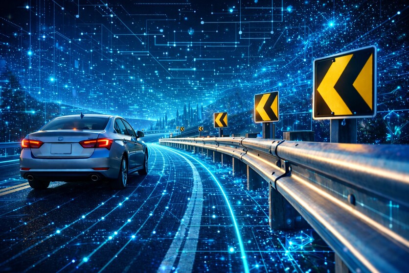 ​전문가들은 이 같은 생성형 AI기반 AI에이전트 사용 시 발생할 수 있는 보안문제를 해결하기 위해선 ‘AI 가드레일’이 필요하다고 강조한다. AI 가드레일은 AI 시스템이 안전하고 신뢰할 수 있는 범위 내에서 동작하도록 하는 제어 기술 및 솔루션이다./ 생성형 AI로 제작한 이미지 