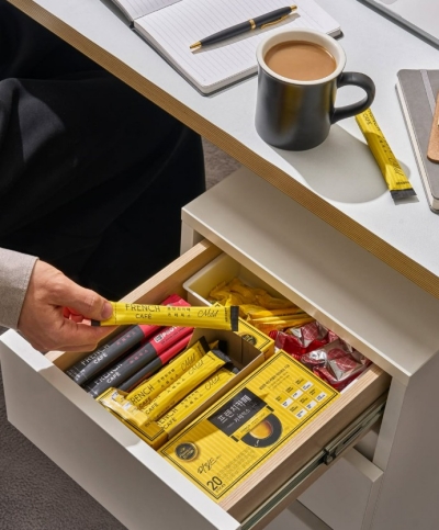 남양유업이 대표 믹스커피 브랜드 ‘프렌치카페’와 ‘루카스나인’을 활용한 홈카페 레시피 4가지를 제안했다. / 남양유업