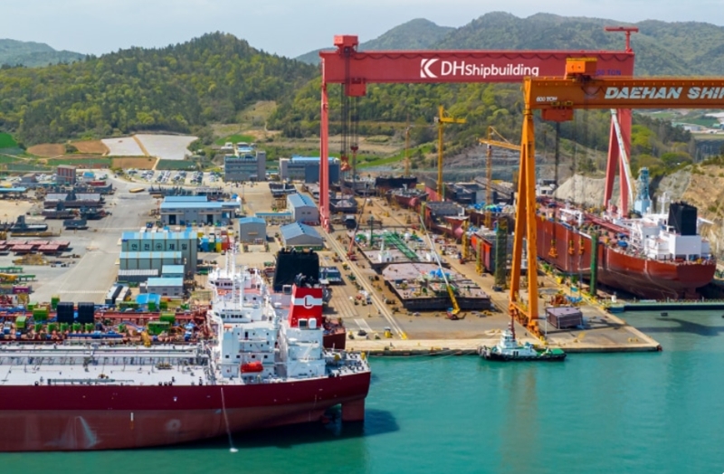 중견 조선소 대한조선에서 중대재해 사망사고가 발생했다. / 대한조선
