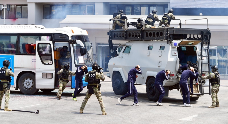 안철수 국민의힘 의원이 4일 “이란 사태 이후 국제정치가 군사력 중심으로 움직이고 있다”며 “김정은 참수작전의 선봉인 707특수임무단의 전투력을 다시 세워야 한다”고 주장했다.(사진은 기사내용과 무관) / 뉴시스