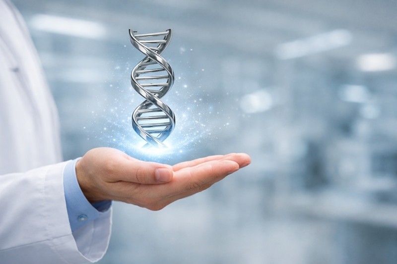 AI의 강력한 연산 능력이 최근 주목받는 연구 분야는 ‘바이오’다. 수천~수만개가 넘는 세포와 유전자 데이터의 분석은 이제 꿈같은 일이 아니다./ 생성형 AI로 제작한 이미지