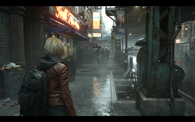 바이오하자드9: 레퀴엠 실제 플레이 장면 모습.  캡콤에서 자체 개발한 게임 엔진 ‘RE 엔진’을 기반, 거의 실제 사진에 가까운 그래픽 구현을 자랑했다./ 실제 플레이 장면 캡처 