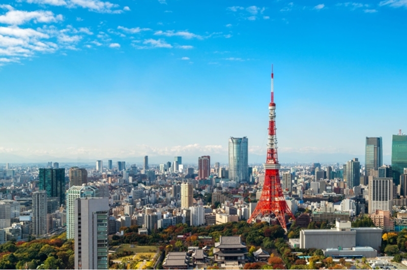 일본 도쿄를 비롯해 오사카, 후쿠오카가 올해 1월과 2월 국제선 여객 톱3를 독식했다. / 호텔스컴바인, 클립아트코리아