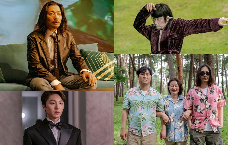 ‘메소드연기’로 호연을 펼친 (왼쪽 위부터 시계방향으로)이동휘·윤경호·김금순·강찬희. / 바이포엠스튜디오