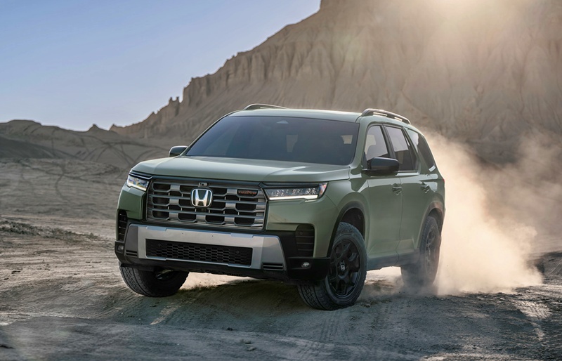 지난해 미국 시장에 출시된 혼다 파일럿 페이스리프트 모델이 올해 상반기 국내 시장에 출시될 예정이다. / 혼다