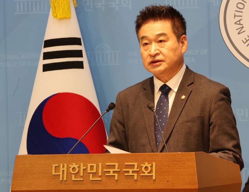 20일 국회 기자회견장에서 '특수교육법' 개정안 관련 기자회견 중인 최혁진 의원. / 최혁진 의원실