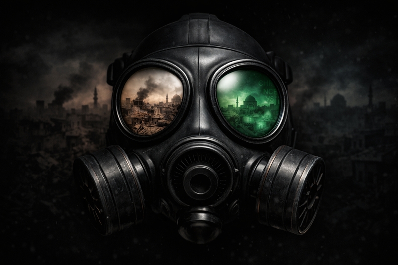 미국·이스라엘과 이란 간 전쟁이 장기화되면서 이란의 ‘화학무기(Chemical weapon)’ 사용 가능성에 대한 우려도 크다.  과거 중동 지역 전쟁, 테러 사례를 보면 대량 살상이 가능한 화학무기가 종종 사용된 바 있기 때문이다./ 생성형 AI로 제작한 이미지