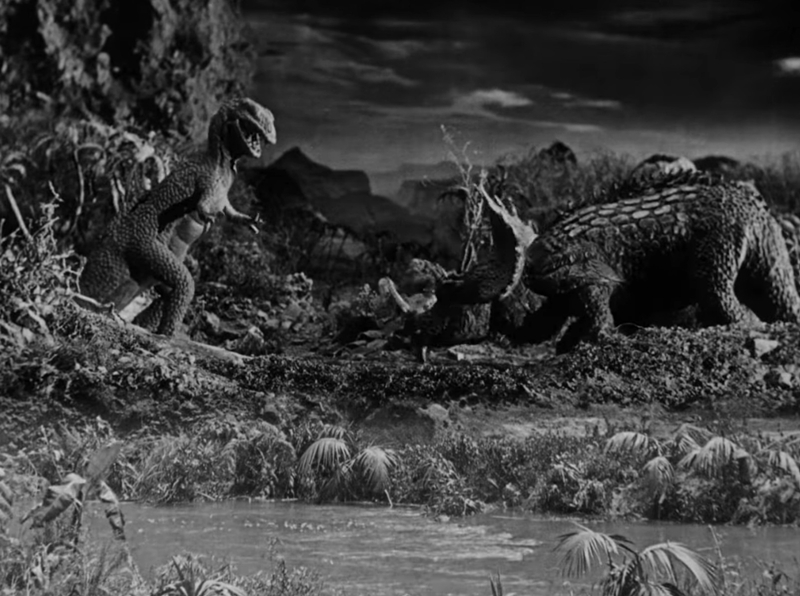 공룡이 장편 영화로 등장한 최초의 사례는 ‘잃어버린세계(1925)’다. / 유튜브 영상 캡처