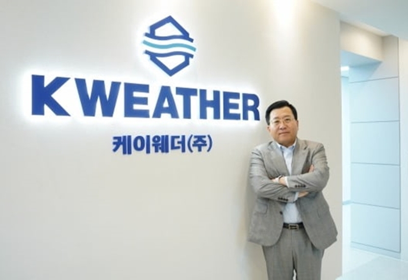 김동식 케이웨더 대표는 2024년 2월 코스닥 상장 당시 첫해 흑자전환 등을 목표로 제시한 바 있다. / 케이웨더