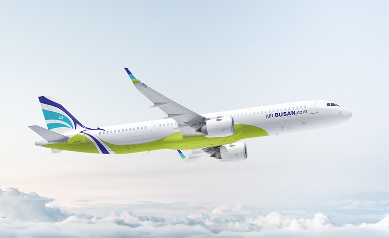 에어부산은 4월 8∼30일 기간 김해∼괌 항공편을 비운항한다. / 에어부산
