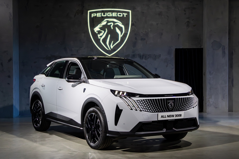 푸조가 지난해 판매량 반등을 알렸다. 사진은 푸조 올 뉴 3008. / 스텔란티스코리아