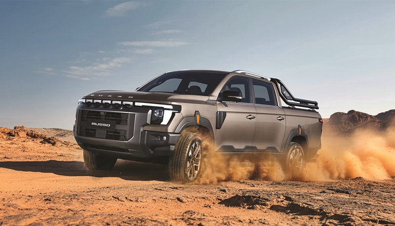 KGM이 연초 무쏘 모델 2종의 흥행에 1분기 판매량이 전년 대비 크게 성장했다. / KGM