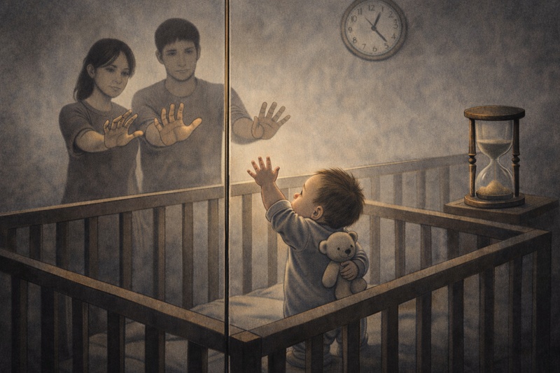 길어진 입양 절차로 아이들이 가정에 가야 할 결정적 시기를 시설에서 보내면서 애착 형성과 성장의 ‘골든타임’마저 놓치고 있다는 우려가 커지고 있다. / 생성형 AI로 제작한 이미지