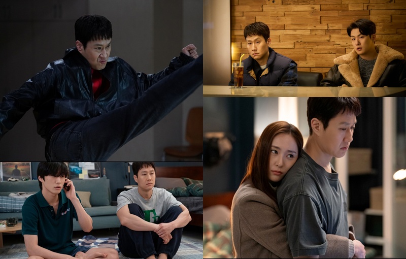 호연을 펼친 배우들. (왼쪽 위부터 시계방향으로) 정우·신승호·정수정·조범규. / 바이포엠스튜디오