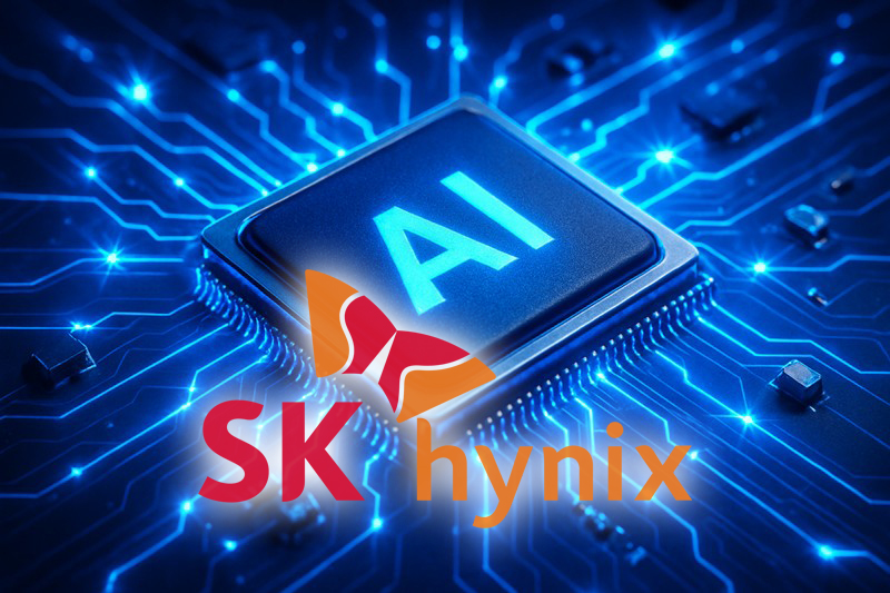 반도체 슈퍼사이클에 힘입은 SK하이닉스가 사상 최대 분기 실적을 기록했다. 실적 발표에 따르면, 매출은 52조5,763억 원, 영업이익은 37조6,103억원, 순이익은 40조3,459억원으로 집계됐다. SK하이닉스의 분기 매출이 50조원을 돌파한 것은 이번이 처음이다. / 생성형 AI로 제작한 이미지