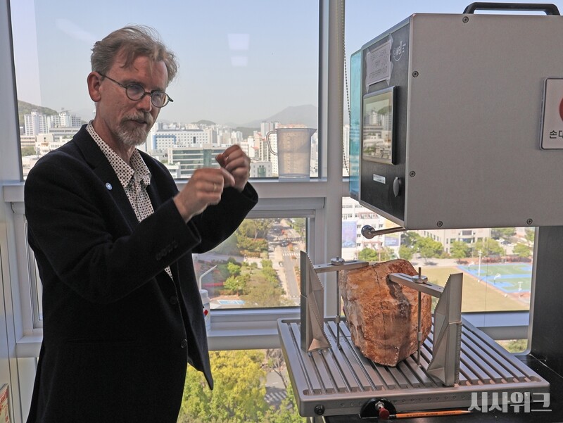 팀머만 단장은 기후변화에 우리가 최선의 대응책을 찾기 위해선 어느 때보다 정확한 ‘정보’를 확보하는 것이 중요하다고 강조했다. / 사진=박설민 기자