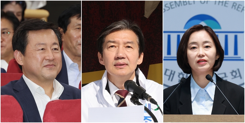 김용남·조국·김재연 평택을 후보 / 뉴시스