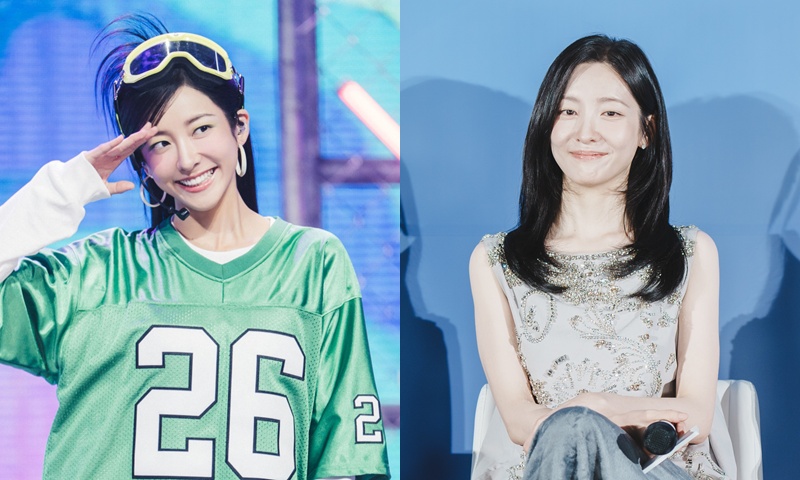 박지현은 그룹 센터로 색다른 매력을 보여준다. / 롯데엔터테인먼트