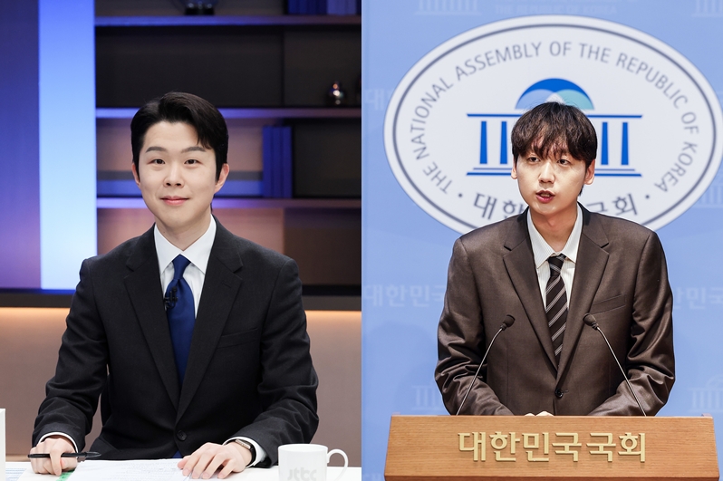 더불어민주당 전당대회 최고위원 선거에 출마한 김형남(왼쪽) 후보와 정민철(오른쪽) 후보. / 뉴시스