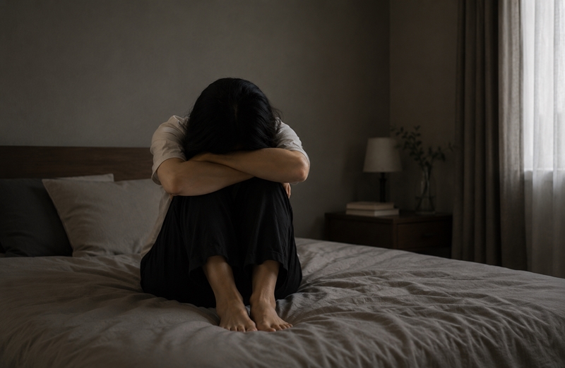 성평등가족부가 30일 발표한 '2025년 가정 폭력 실태조사'에 따르면, 이혼‧별거 또는 동거 종료 경험자의 50%가 이별 전‧후 배우자나 파트너로부터 신체적‧성적‧경제적‧정서적 폭력 가운데 하나 이상을 경험했다고 응답했다. / 생성형 AI로 제작한 이미지