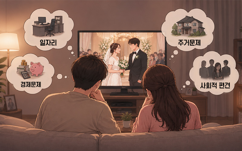 장애인이 처한 여러 현실적 여건 역시 결혼을 어렵게 하는 요소다. / 그래픽=생성형AI로 제작